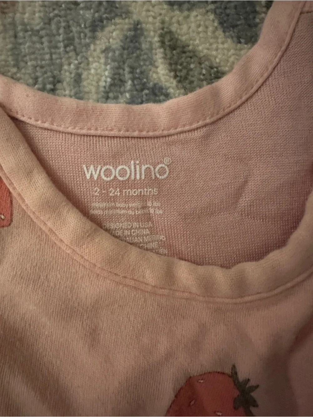 Woolino Set of 2 Baby Sleep Sacks (size 2mos-24mos) - Picture 3 of 3
